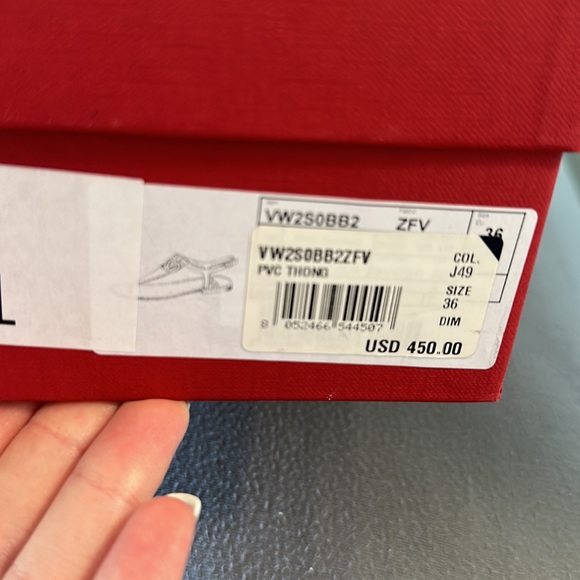 VALENTINO PINK JELLY SANDALS STRAP 36 - Picture 13 of 14